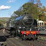 825 ready to leave Grosmont